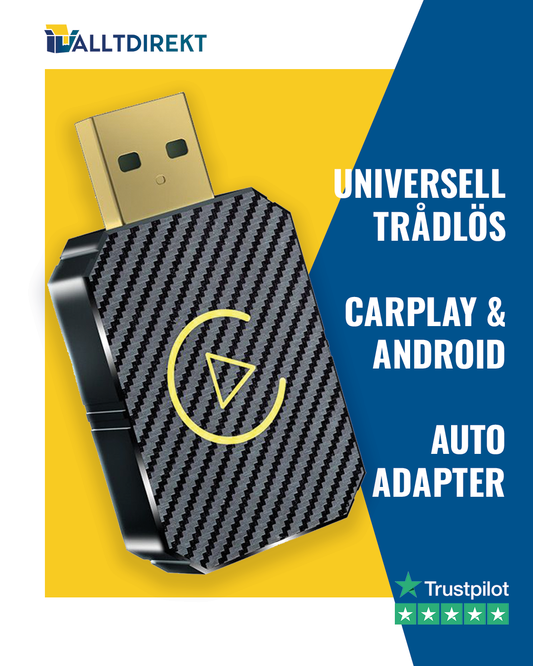 SINTIVO™ 2-i-1 trådlös CarPlay & Android Auto-dongel
