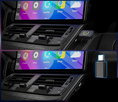 SINTIVO™ 2-in-1 Draadloze CarPlay & Android Auto Dongle